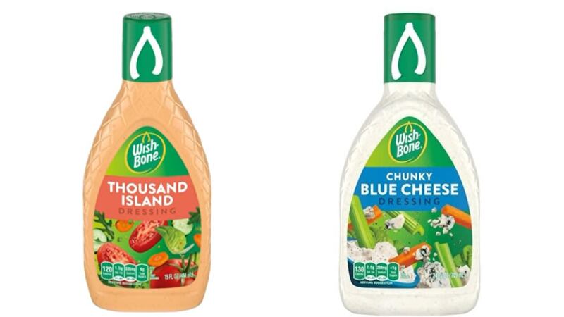 2 Wish-Bone dressings voluntarily recalled for undeclared allergen 2 Wish-Bone dressings voluntarily recalled for undeclared allergen