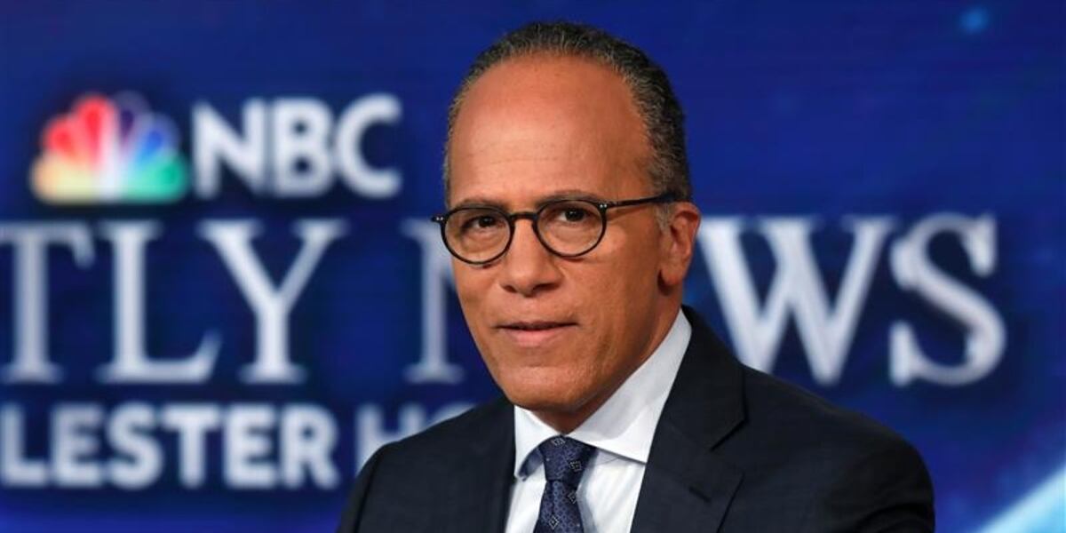Lester Holt stepping down as 'NBC Nightly News' anchor