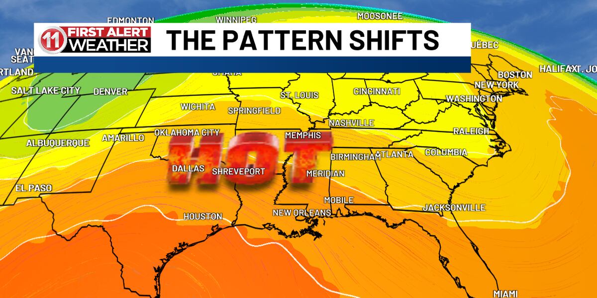 Cold Heat Pattern Summertime heat returns this week as the pattern shifts