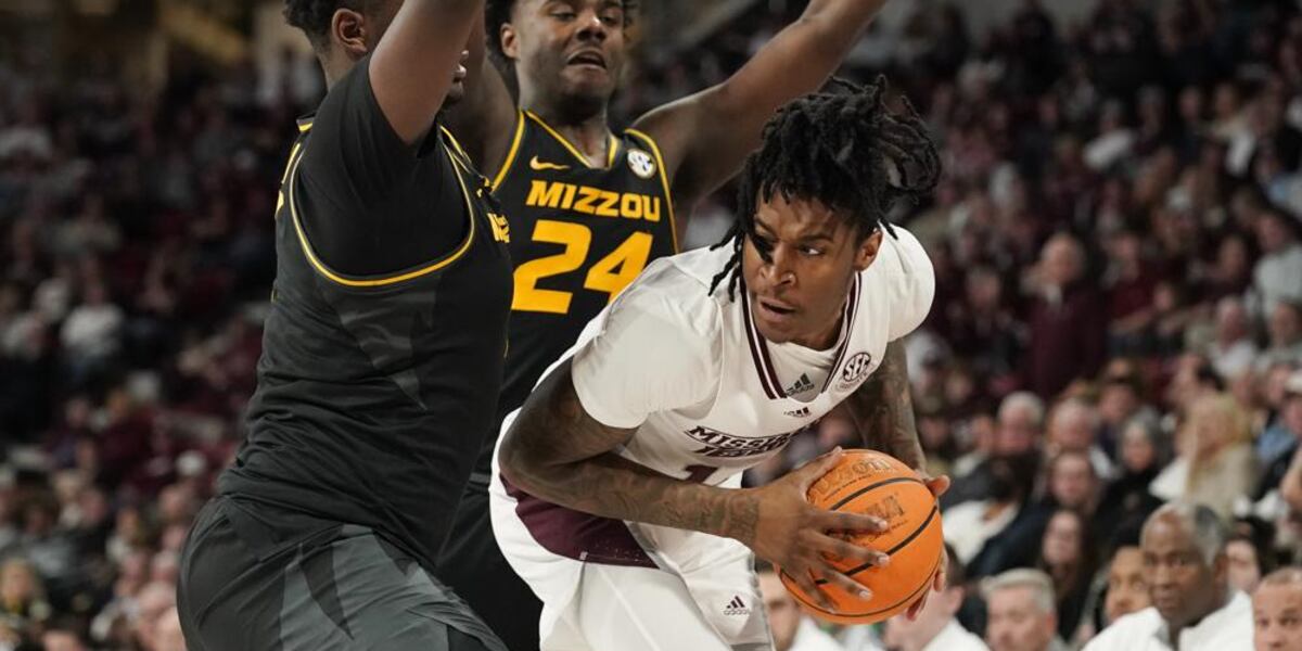 Double R Missippi Smith’s double-double leads Mississippi St. past Missouri