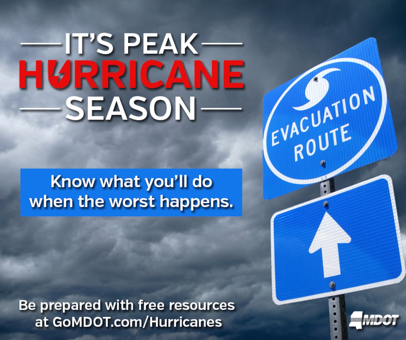 Mdot R MDOT offers tips to prepare for peak hurricane season