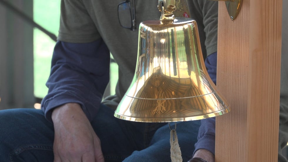 During the ceremony, the bell tolled for the Seabees lost over the years.