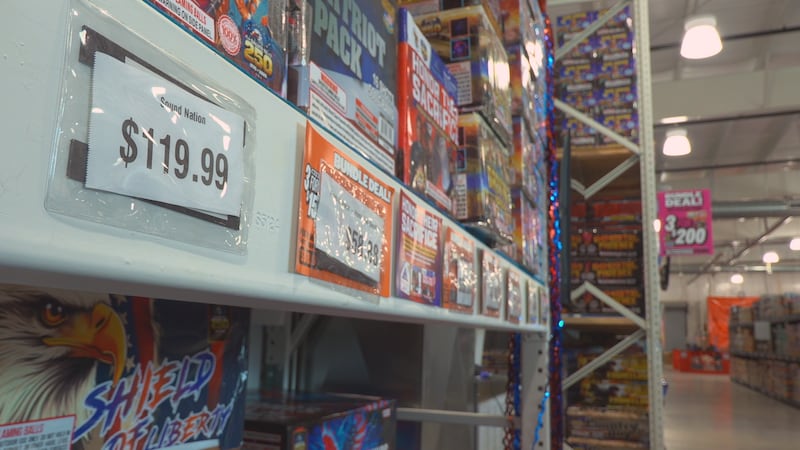 Fireworks sellers in Pass Christian and Long Beach say sales are rising as July 4 approaches,...