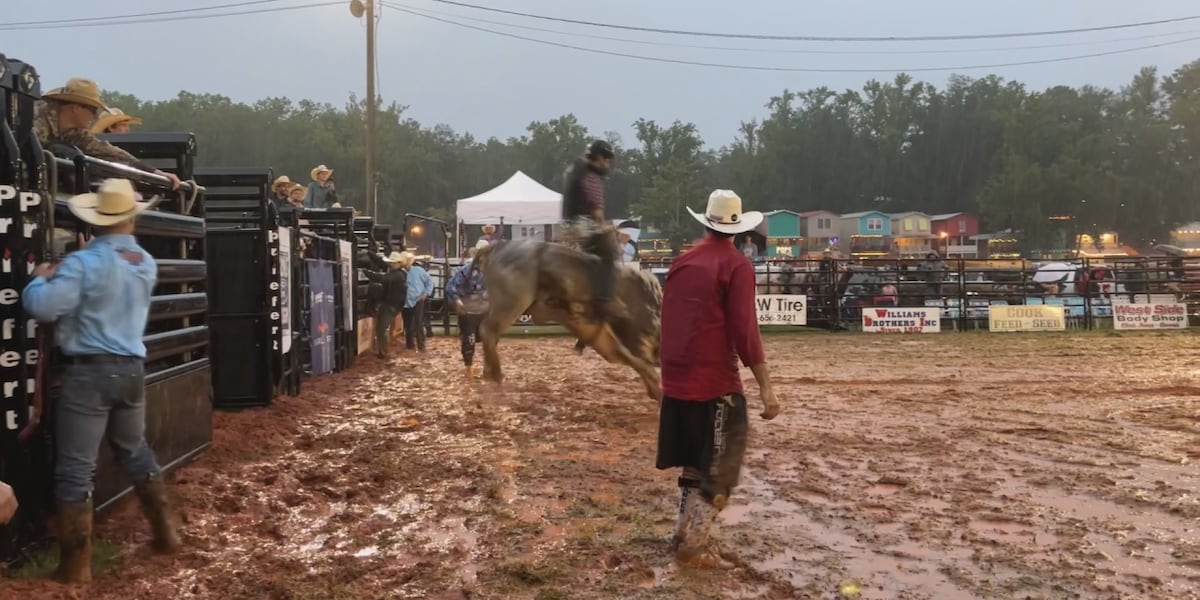 Morgan Keys Rodeo Harper & Morgan PRCA Rodeo at the Neshoba County Fair
