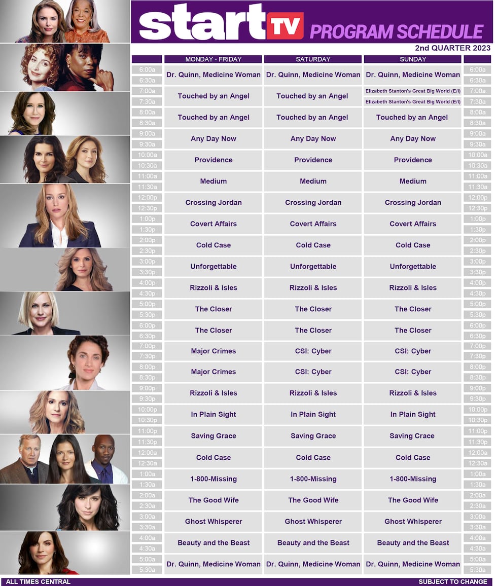 Television Program Guide Start TV