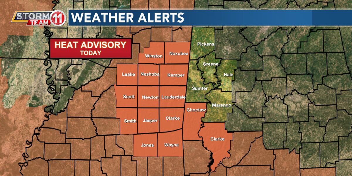 WEATHER ALERT DAY: Second day in a row of scorching heat