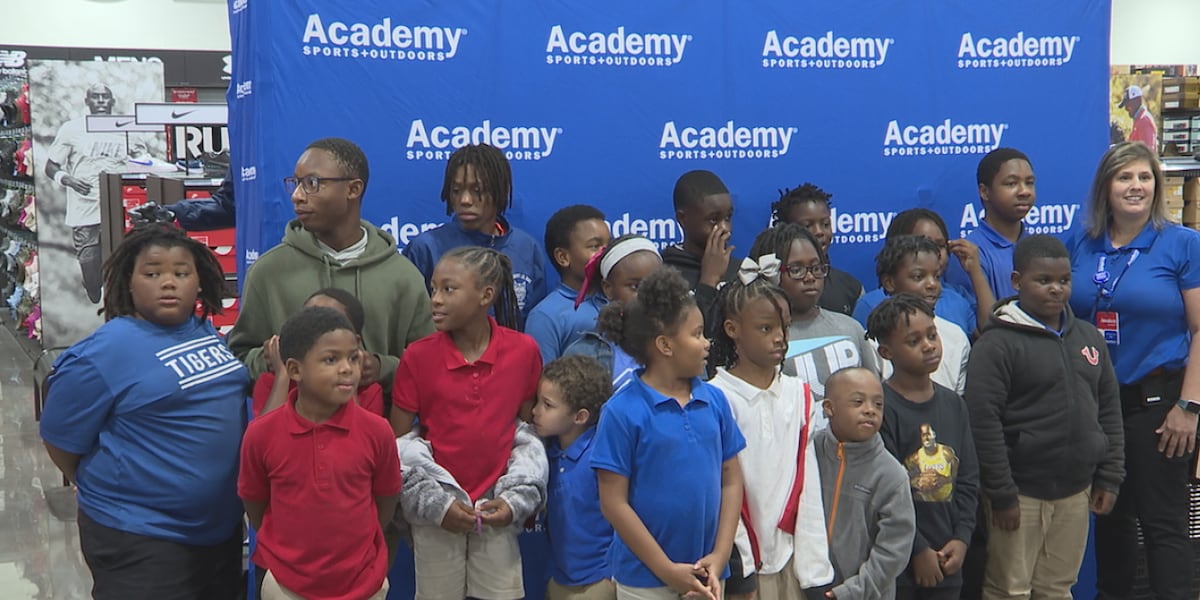 Academy Sports + Outdoors gives donation spree to Boys and Girls Club Academy Sports + Outdoors gives donation spree to Boys and Girls Club