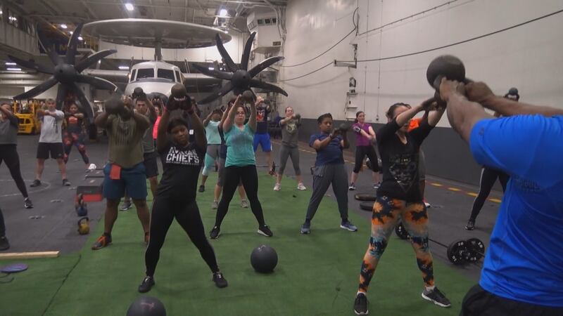 Azriel Ruggles Military Matters: Staying in shape at sea