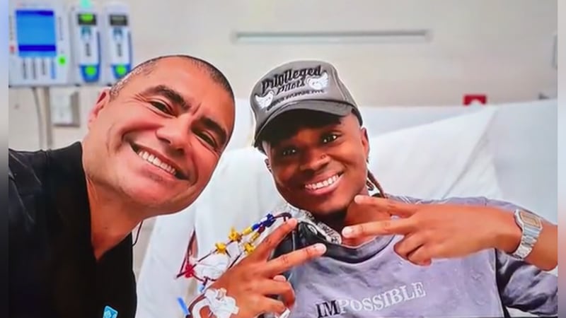 Daniel Cressy, 23, underwent the procedure at Manning Family Children’s Hospital.