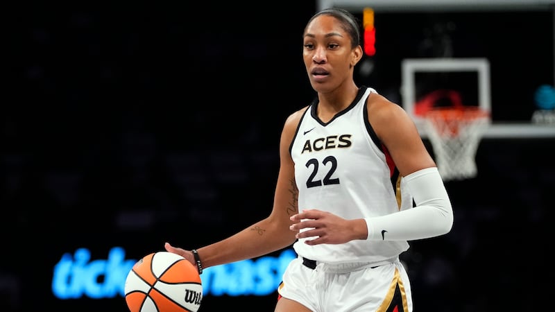 A'ja Wilson becomes 1st player in WNBA history with at least 35 points, 10 rebounds and 5 steals in game