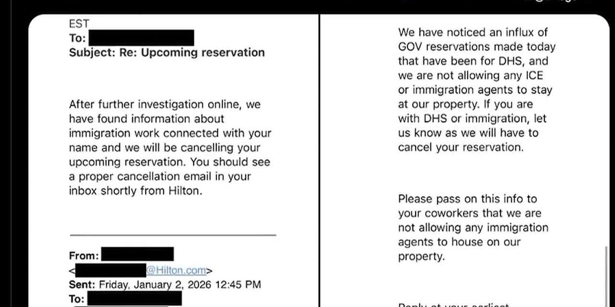 Minnesota Hotel Apologizes After Canceling Room Reservation for Immigration Agents Minnesota Hotel Apologizes After Canceling Room Reservation for Immigration Agents