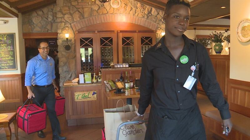 Olive Garden thanks first responders with free lunch on Labor Day Olive Garden thanks first responders with free lunch on Labor Day