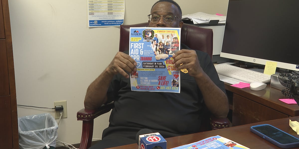 Marion PD set to host “First Aid & CPR” training classes next weekend