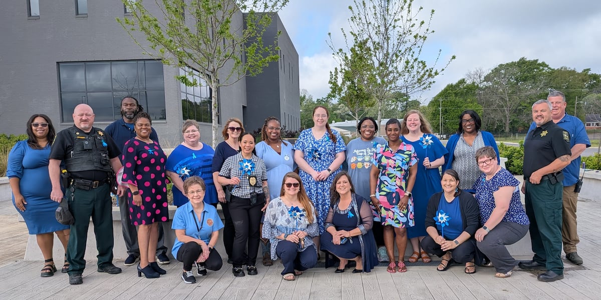 Pinwheel garden shines light on child abuse awareness