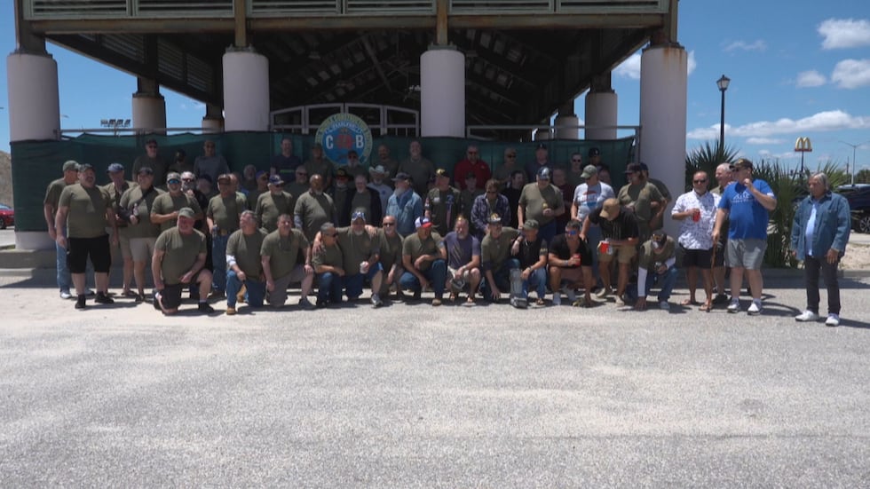 More than 100 former Seabees gathered in Long Beach to mark the 35th anniversary of Operation...