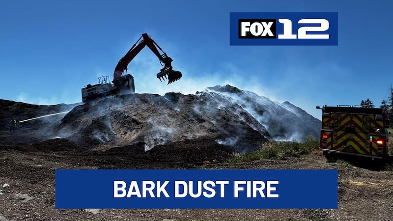 Cornelius firefighters knocked down a compost fire on Saturday after crews spotted heavy smoke...